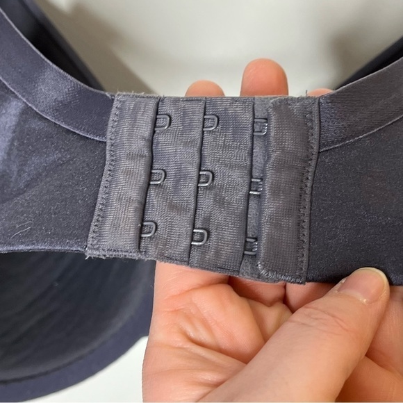 CACIQUE 38DDD Intuition Full Coverage Bra Blue Grey - Picture 3 of 8